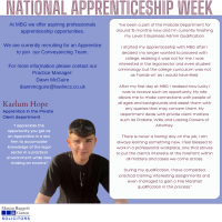 National Apprenticeship Week – Feb 2024